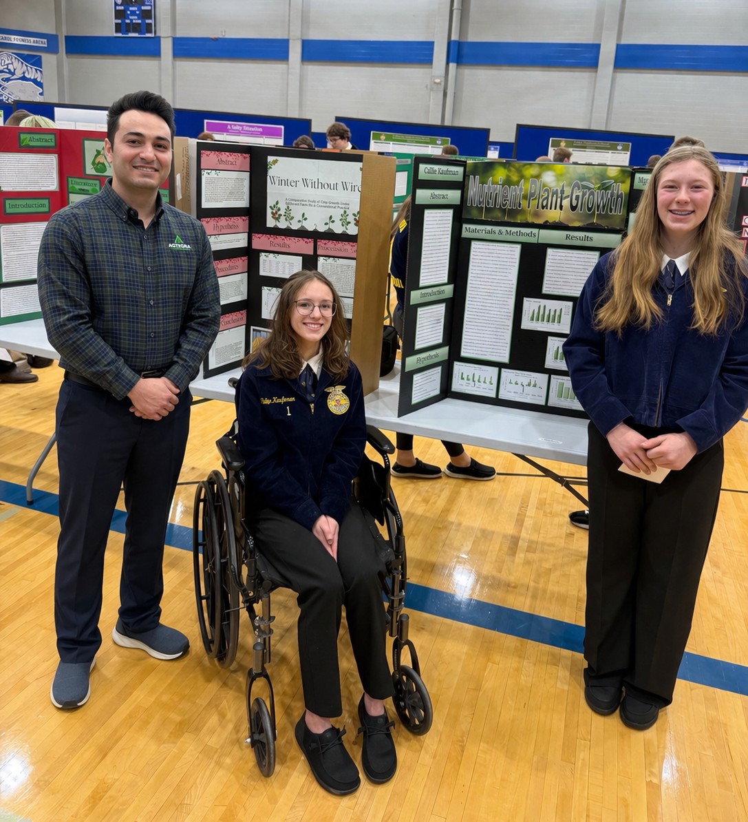 Bobby Azad volunteering as a judge at the 2026 South Dakota State FFA competition